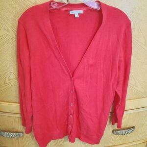 Gap pink cardigan. Great condition. Size large.